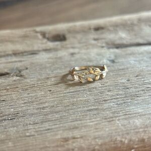 Gold Leaf Ring
